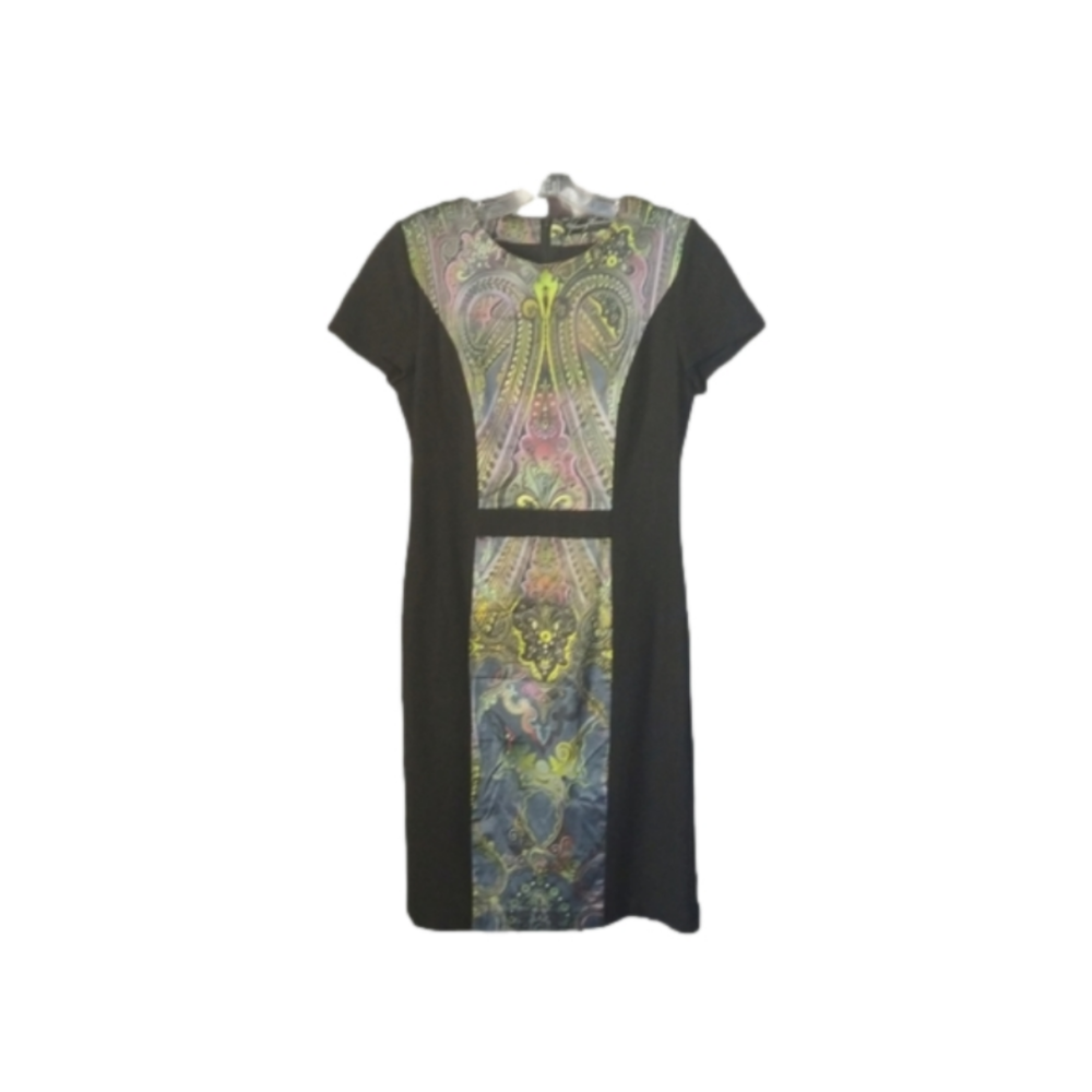 3/$15 Young Couture bodycon midi lined stretch dress sz 10